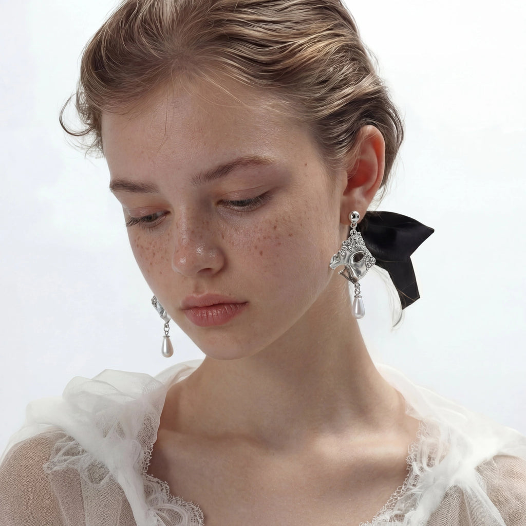 Venice Mask Earrings by Shaun's