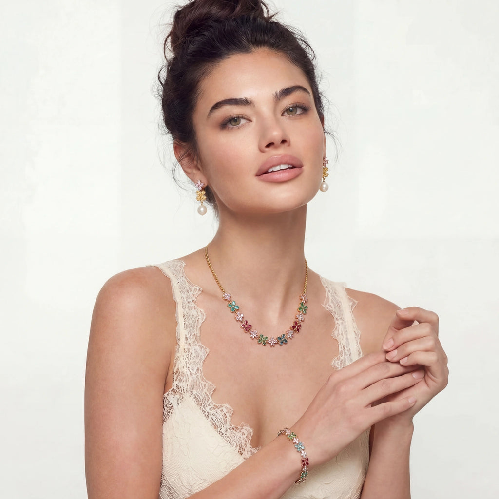 Garden Bloom Jewelry Set by Shaun's