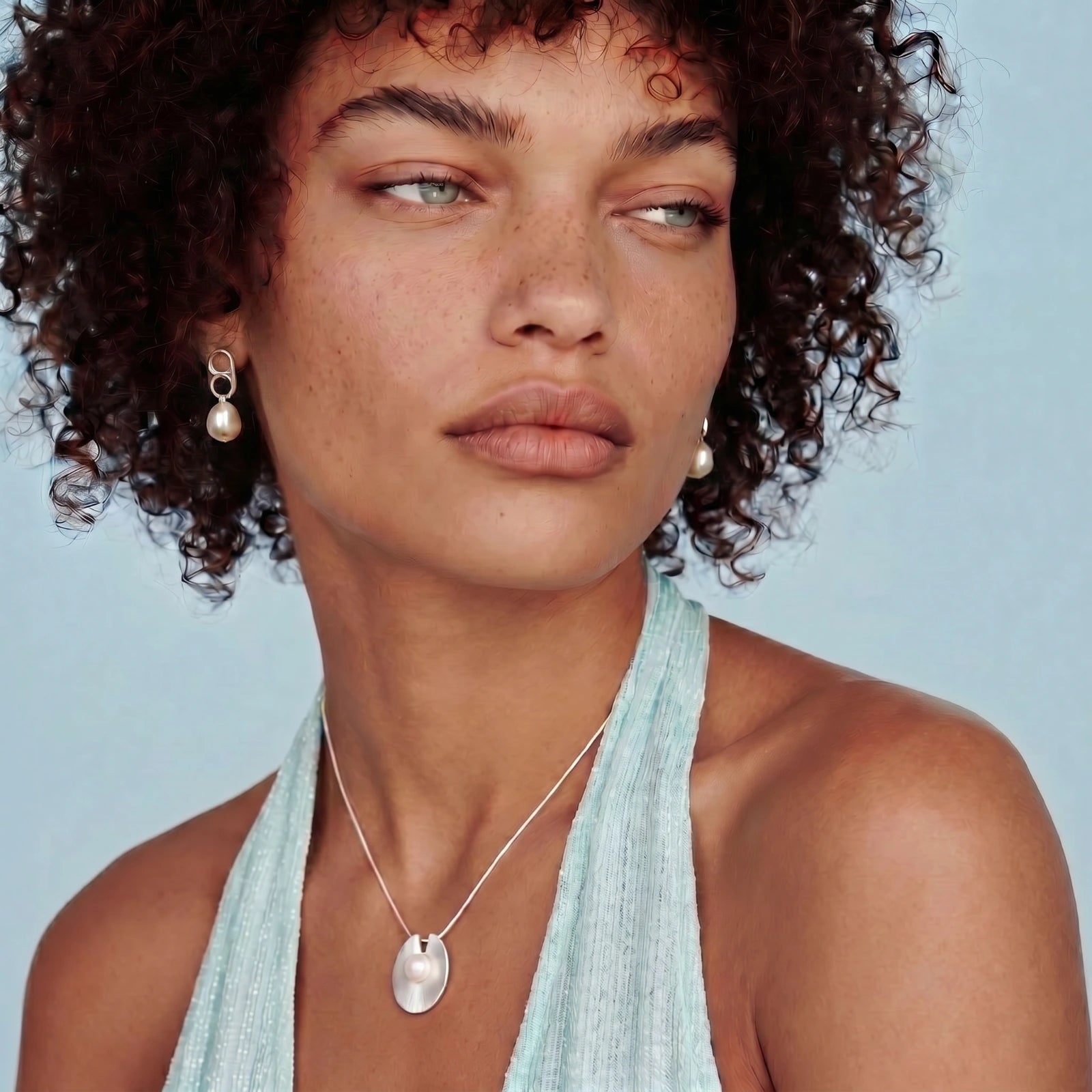 Luna Pearl Pendant by Shaun's