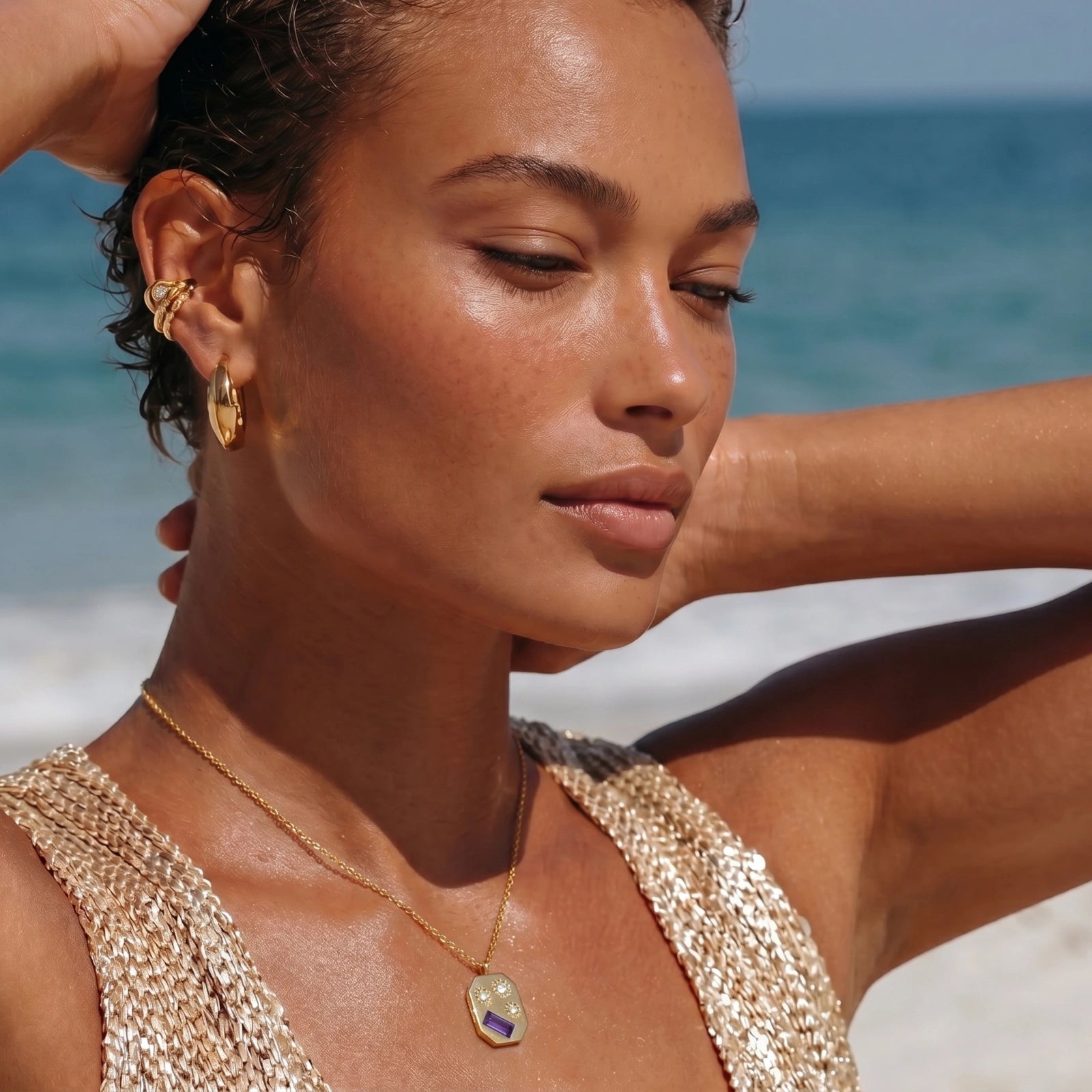Stellar Vault Necklace by Shaun's