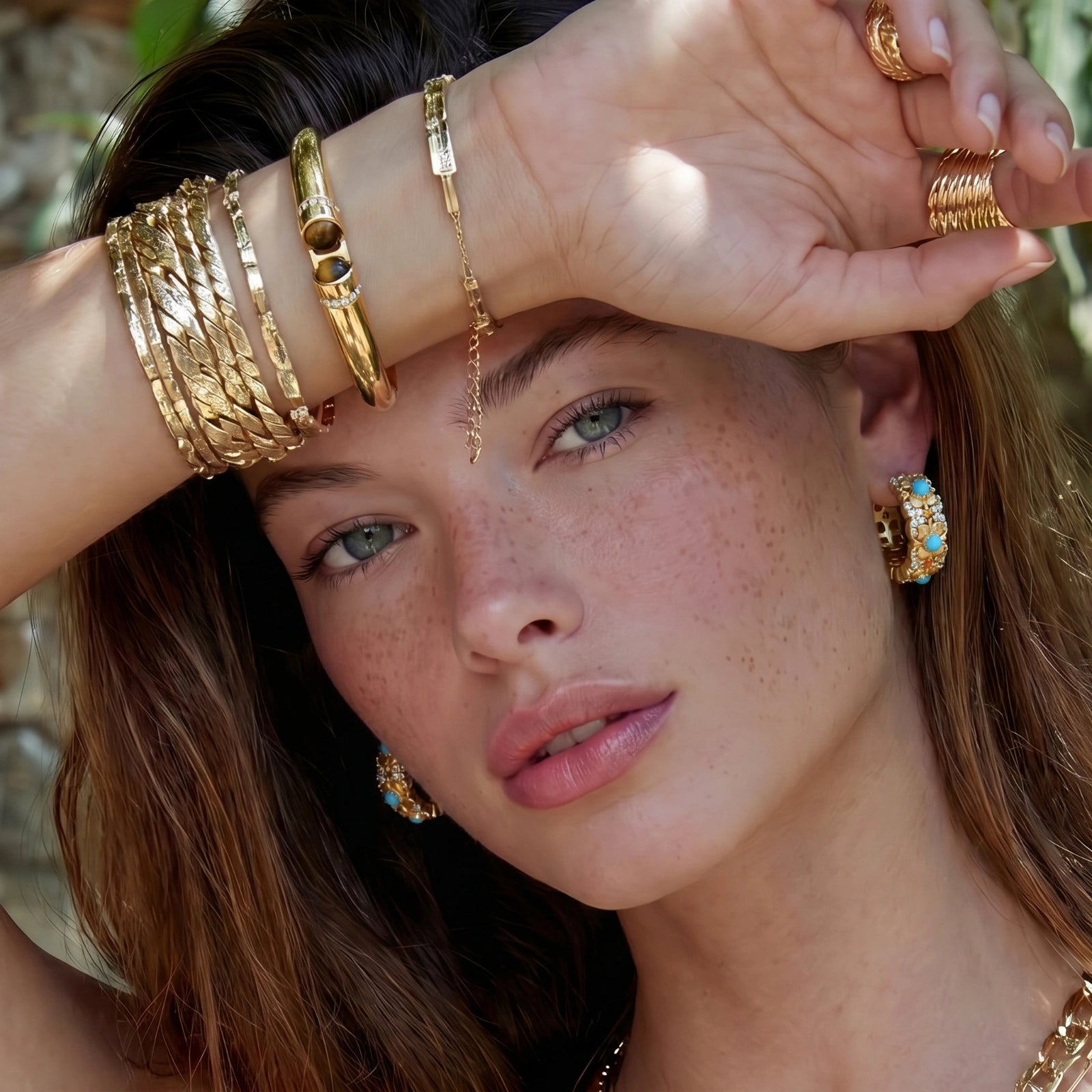 Tiger Eye Bangle by Shaun's